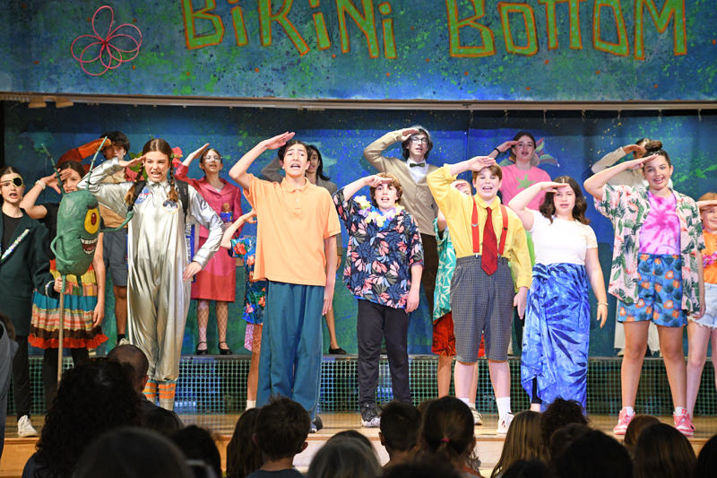 Middle School Students Dive Into Their Annual Musical